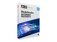 BitDefender Internet Security 2021 - Bokspakke (18 månader) - 3 enheter - Code in Box - Win - Tysk