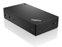 Lenovo ThinkPad USB 3.0 Pro Dock - Dockningsstation - USB - DVI, DP - GigE - 45 Watt - Danmark - för ThinkPad L13 Gen 2 L13 Yoga Gen 2 P15v Gen 2 T14s Gen 2 T15p Gen 2 X13 Gen 2
