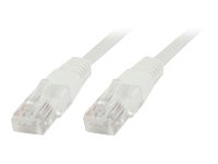MicroConnect - Nätverkskabel - RJ-45 (hane) till RJ-45 (hane) - 1.5 m - UTP - CAT 5e - tvinnad - vit