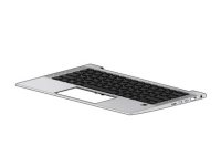 HP - Ersättningstangentbord för bärbar dator - bakgrundsbelyst - italiensk - med övre skydd - för EliteBook 830 G7