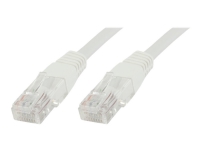 MicroConnect - Nätverkskabel - RJ-45 (hane) till RJ-45 (hane) - 20 m - UTP - CAT 6 - tvinnad - vit (paket om 4)