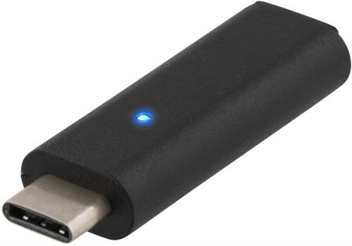 Deltaco USB 2.0 adapter, Typ C - Typ micro B ho, svart