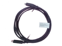 HP - USB-kabel - USB-C (hane) till USB-C (hane) - USB 3.1 Gen 1 - 20 V - 5 A - 1.8 m - för HP E24m G4, E24mv G4, E27m G4, E34m G4, M24, M27 EliteDisplay E24m G4, E27m G4, E34m G4