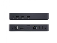 Dell D3100 - Dockningsstation - USB - 2 x HDMI, DP - GigE - för Inspiron 15 Gaming 7567 Latitude 3340