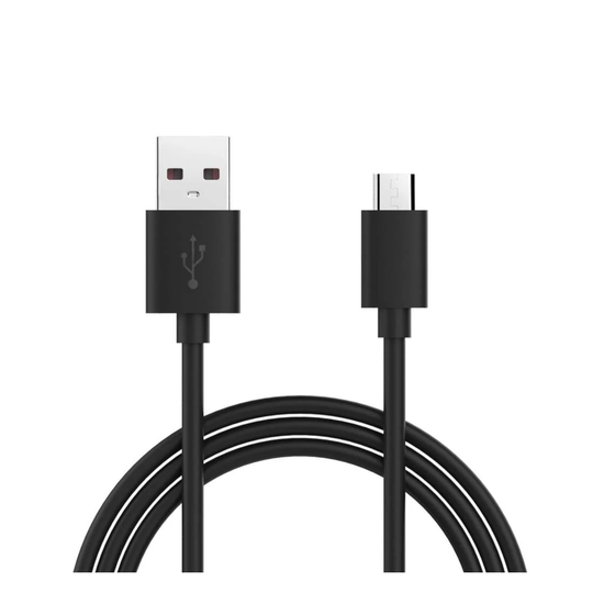 Micro-USB till USB 2.0 kabel För Laddning och Synkning - Svart