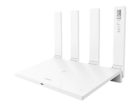 Huawei WiFi AX3 - Dual-core - trådlös router - 3-ports switch - GigE - 802.11a/b/g/n/ac/ax - Dual Band