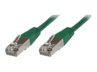 MicroConnect - Nätverkskabel - RJ-45 (hane) till RJ-45 (hane) - 5 m - FTP - CAT 6 - grön