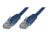 MicroConnect - Nätverkskabel - RJ-45 (hane) till RJ-45 (hane) - 5 m - UTP - CAT 6 - blå