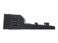 Dell E-Port II Simple - Portreplikator - VGA, DVI, DP - 130 Watt - för Latitude E5430, E5520, E5530, E6230, E6330, E6420, E6430, E6530, E6540, E7240, E7440, ST