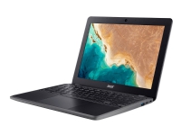Acer Chromebook 512 C852T - 180° gångjärn - Intel Celeron N5100 / 1,1 GHz - Chrome OS - UHD Graphics - 4 GB RAM - 64 GB SSD - 12 IPS pekskärm 1366 x 912 (HD+) - Wi-Fi 6 - svart strömbrytare - kbd: nordisk (danska/finländska/norska/svenska)