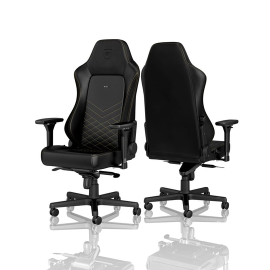 noblechairs HERO Gaming Chair - Black/Gold