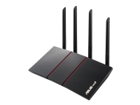ASUS RT-AX55 - Trådlös router - 4-ports switch - GigE - 802.11a/b/g/n/ac/ax - Dual Band