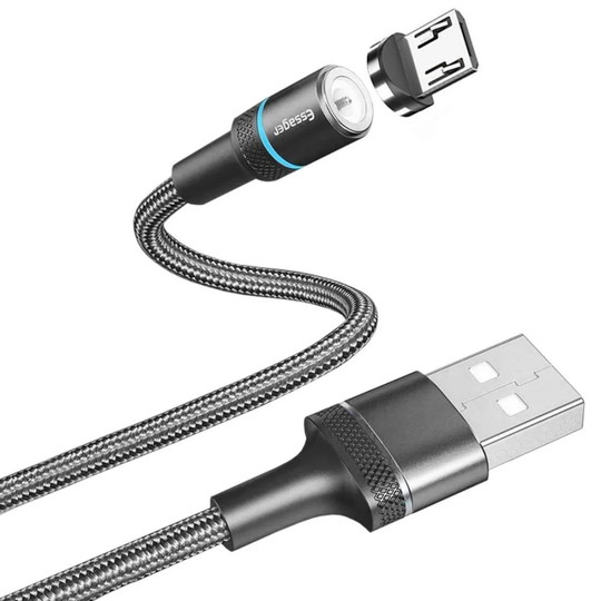 Micro USB-Kabel med Magnetisk Kontakt - 1 m