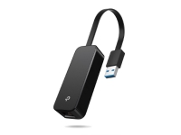 TP-Link UE306, Ledningsført, USB, Ethernet, 1000 Mbit/s, Sort