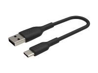 Belkin BOOST CHARGE - USB-kabel - USB-C (han) till USB (han) - 15 cm - sort