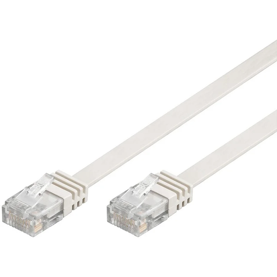 Platt nätverkskabel Cat 6 i flera längder (3 meter)