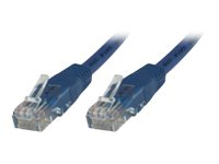 MicroConnect - Nätverkskabel - RJ-45 (hane) till RJ-45 (hane) - 30 cm - UTP - CAT 6 - halogenfri, trådlös - blå
