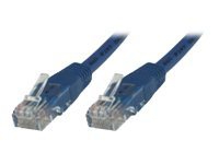MicroConnect - Nätverkskabel - RJ-45 (hane) till RJ-45 (hane) - 7,5 m - UTP - CAT 5e - blå