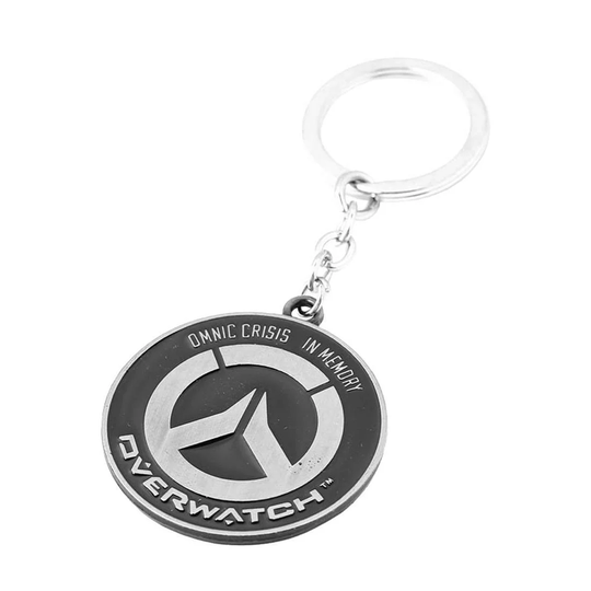 Overwatch Nyckelring - Silver