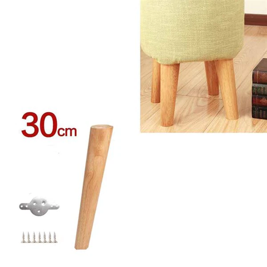 Möbelben av trä - 30 cm